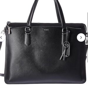 NWOT Tumi Leather Briefcase